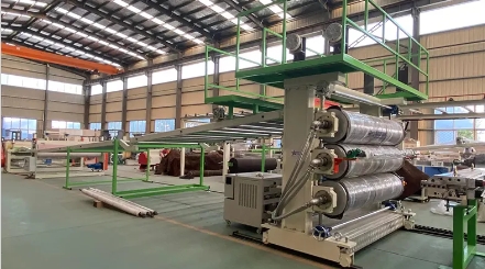 Yüksek verimli ve enerji tasarruflu ekstrüzyon teknolojisinin PS levha üretim hatlarında pratik uygulaması