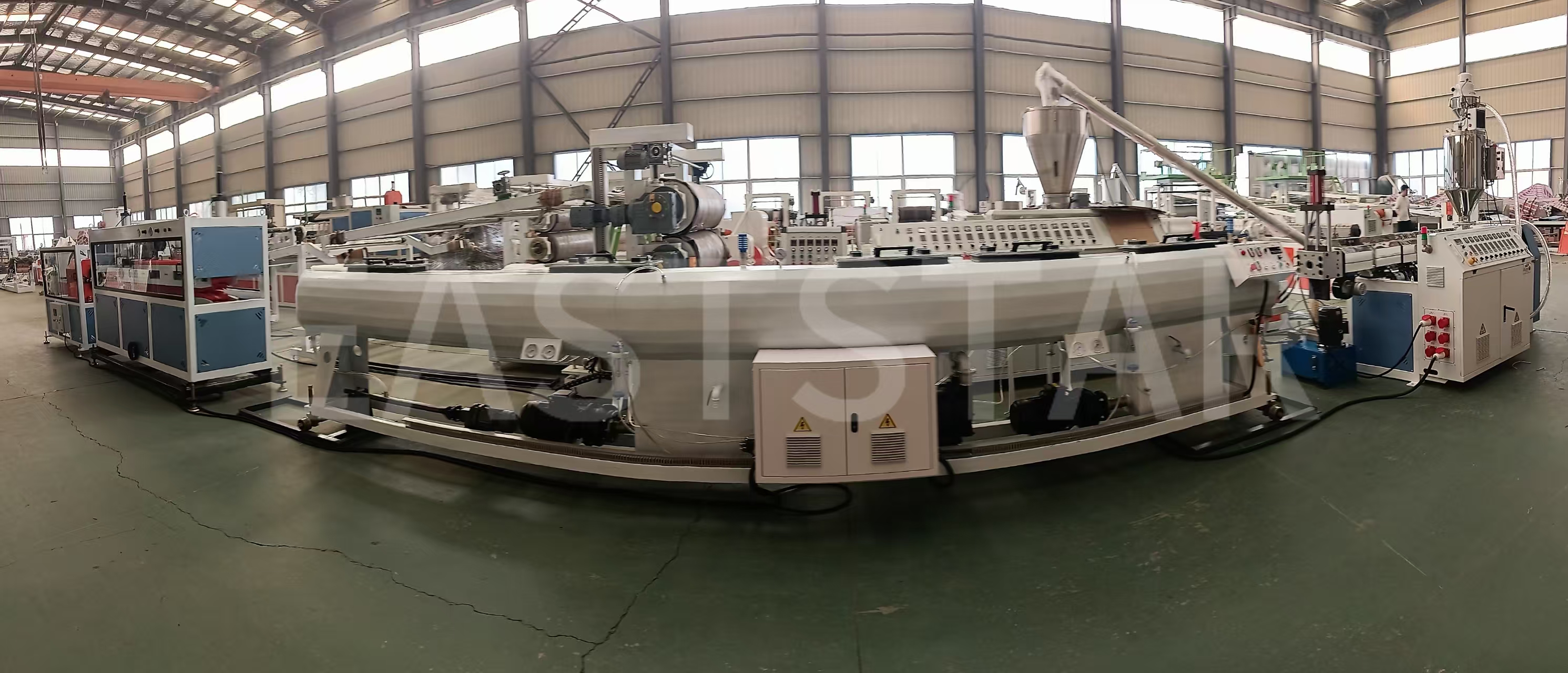 QINGDAO EASTSTAR, Filistin Altyapı Gelişimini Destekleyen PE Boru Üretim Hattının Sevkiyatını Tamamladı