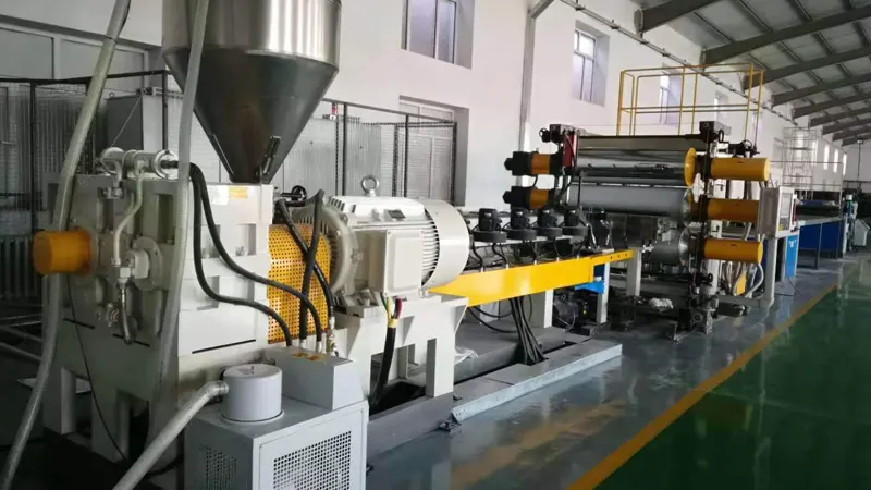 HDPE Geocell Levha Üretim Hattı