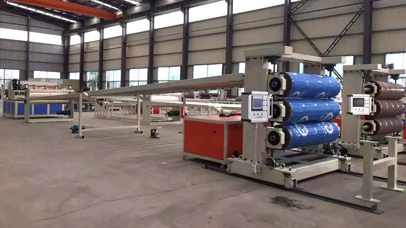 PLA Parçalanabilir Plastik Levha Ekstrüzyon Makinesi